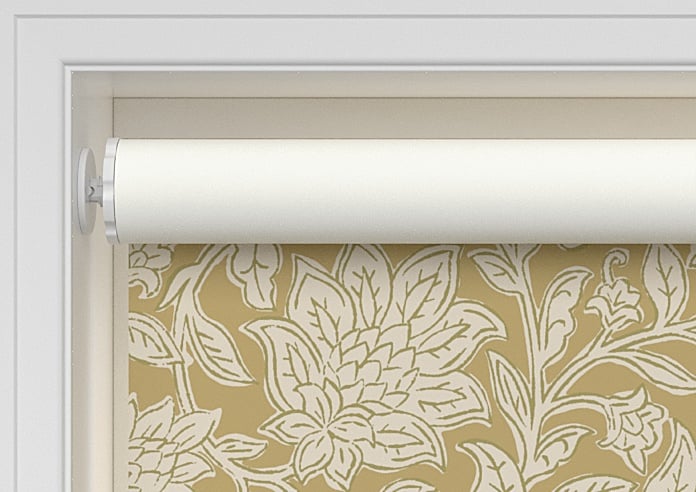 Land & Shore Rowallane (Blackout), Ochre - Twist&Fit Roller Blind - Image 9